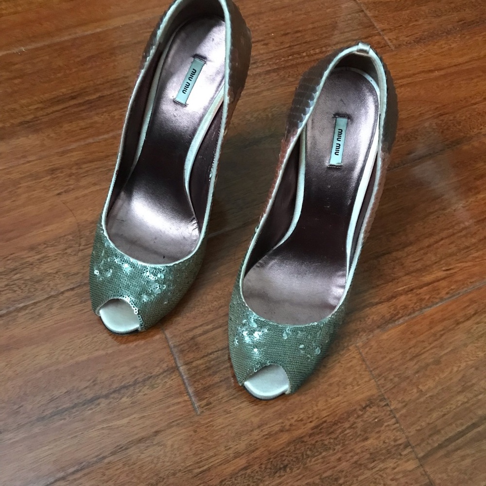 Miu Miu Pumps With Sequinssize38 - image 4